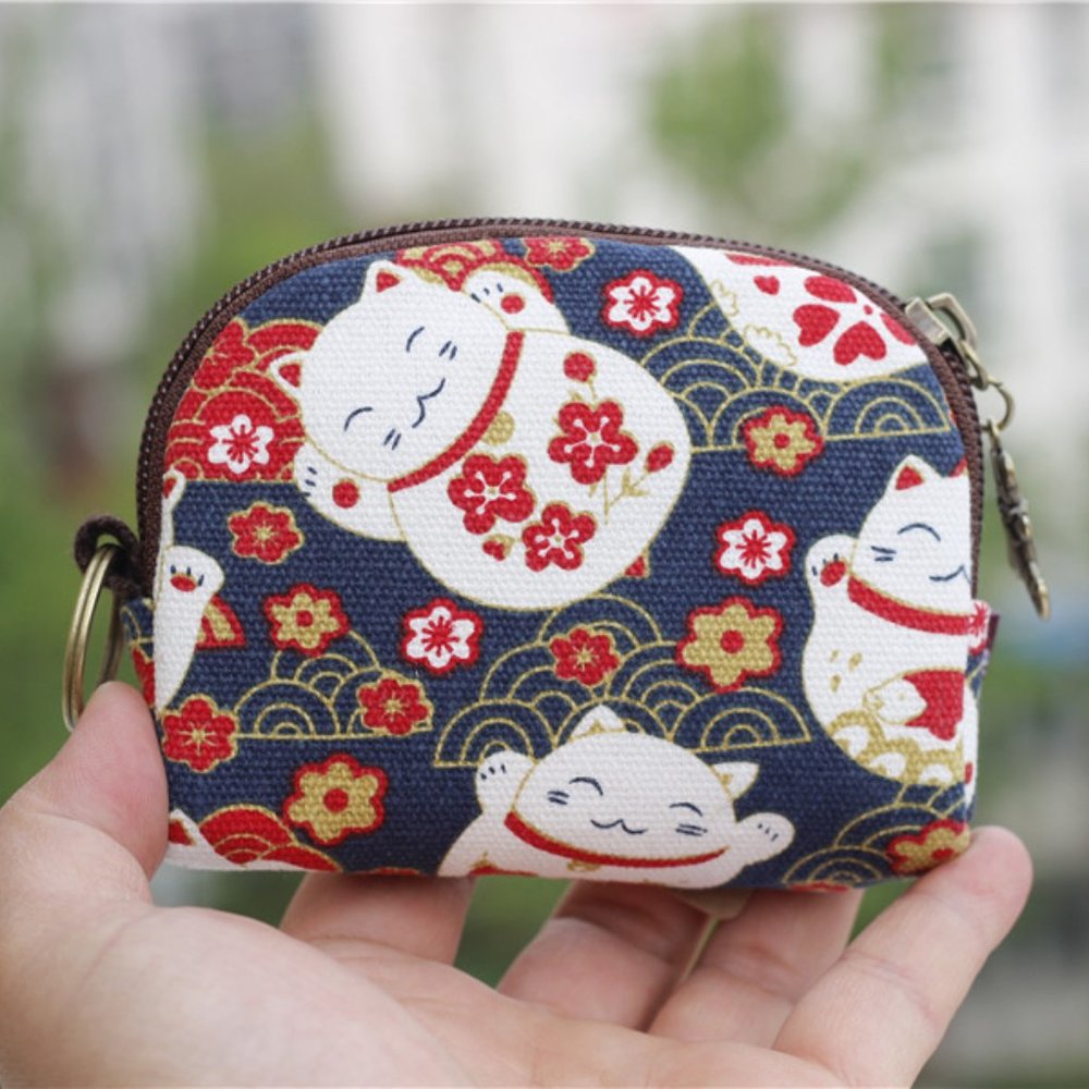 Lucky Cat Purse Set - Picture 6 of 6